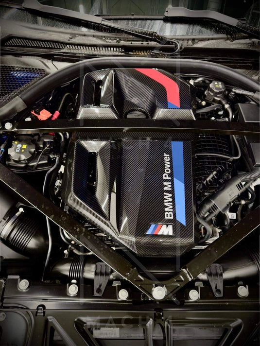 BMW M Performance Carbon Motorabdeckung / Engine Cover für BMW M3 G80/G81 & M4 G82/G83 S58 Motor - 11145B311A3