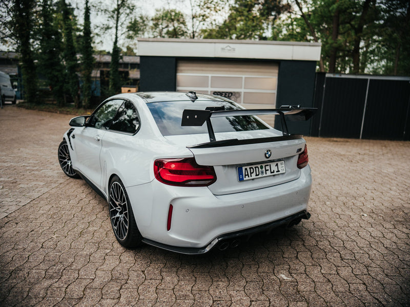 Laden Sie das Bild in Galerie -Viewer, Speed Engineering - Swan Neck Wing Heckflügel für BMW M235i / M240i F22/F23 - mit TÜV - 14060