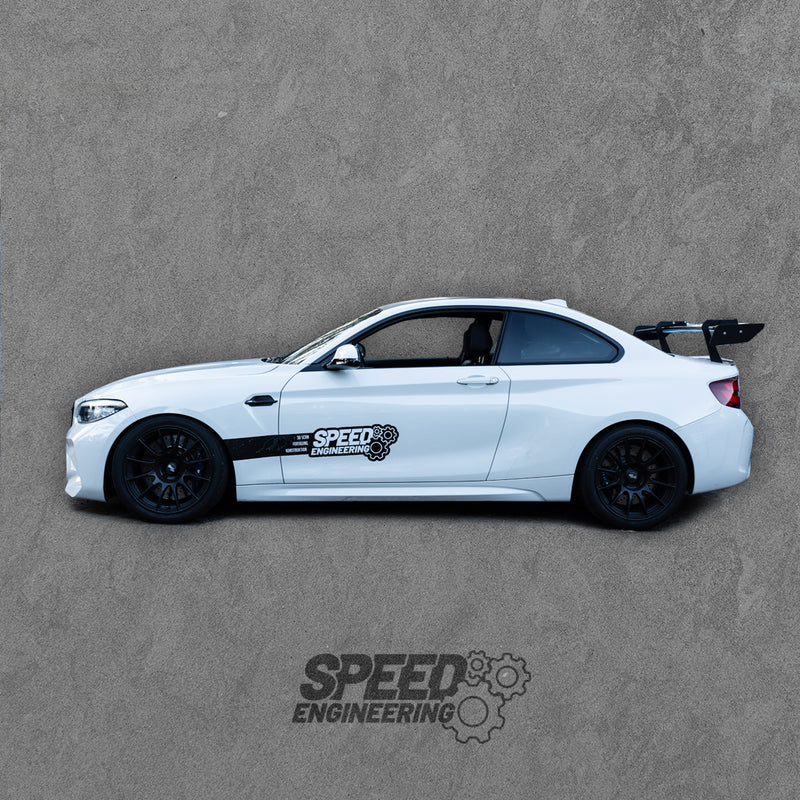 Laden Sie das Bild in Galerie -Viewer, Speed Engineering - Big Swan Neck Wing Heckflügel für BMW M2 F87 / M2 Competition / CS F87 - 14310