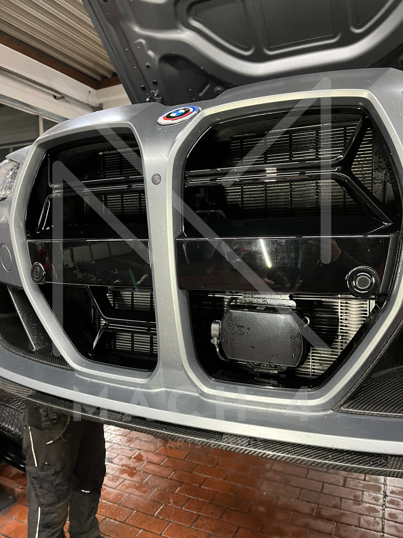 Laden Sie das Bild in Galerie -Viewer, BMW Steinschlagschutz Gitter unten / Stone chip Guard down für BMW M2 G87 - 17119882366