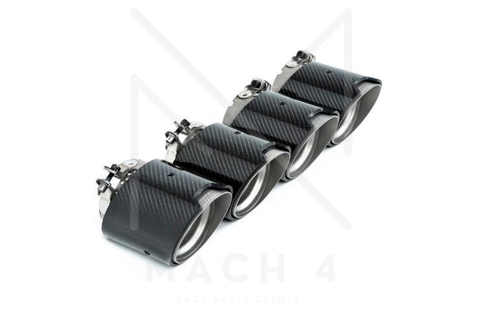 BMW M Performance Endrohrblenden Carbon für BMW M3 G80/G81 - M4 G82/G83 - 18305A291B7/18305A291B8