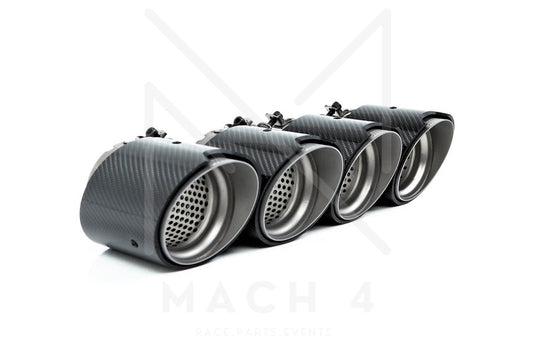 BMW M Performance Endrohrblenden Carbon für BMW M3 G80/G81 - M4 G82/G83 - 18305A291B7/18305A291B8