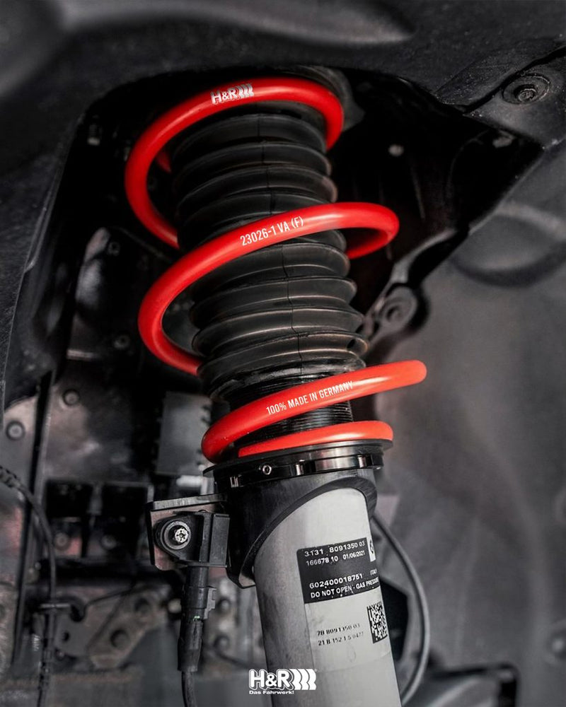 Laden Sie das Bild in Galerie -Viewer, H&R Gewindefedern Höhenverstellbar Satz für BMW M2 Competition / M2 CS F87 - 23003-1