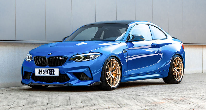 Laden Sie das Bild in Galerie -Viewer, H&R Gewindefedern Höhenverstellbar Satz für BMW M2 Competition / M2 CS F87 - 23003-1