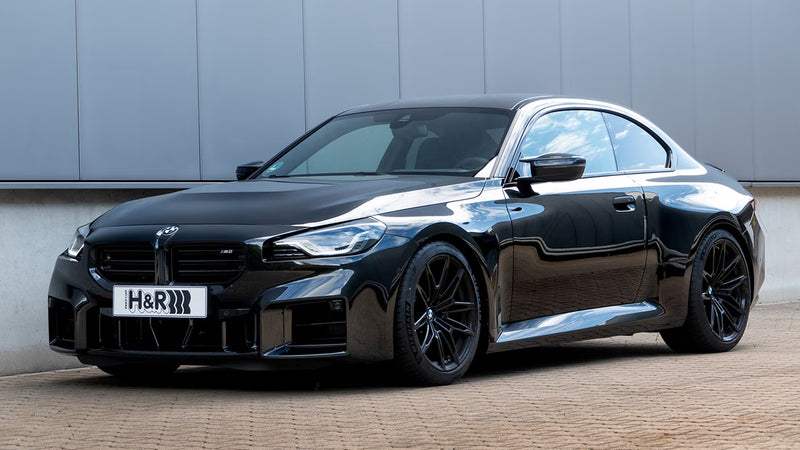 Laden Sie das Bild in Galerie -Viewer, H&R Gewindefedern Höhenverstellbar Satz für BMW M2 G87 - 23026-1