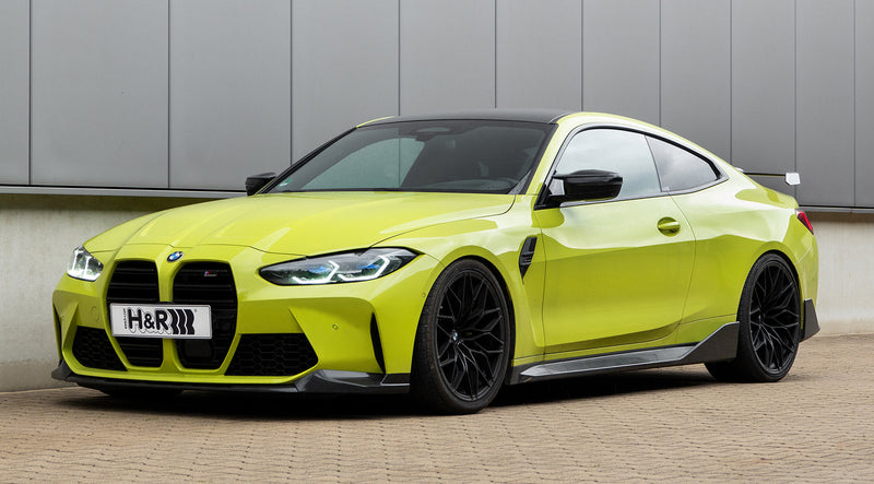 Laden Sie das Bild in Galerie -Viewer, H&R Gewindefedern Höhenverstellbar Satz für BMW M4 Competition G82 - 23026-1