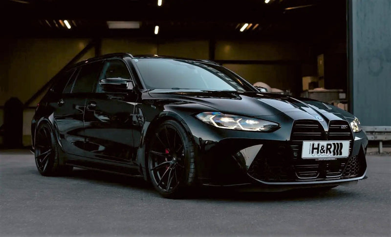 Laden Sie das Bild in Galerie -Viewer, H&R Gewindefedern Höhenverstellbar Satz für BMW M3 Competition Touring xDrive G81 - 23026-3