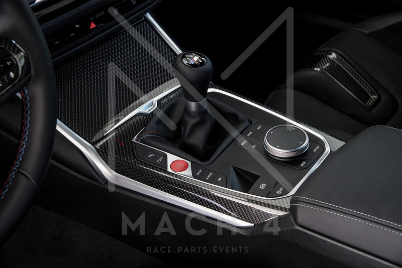 Laden Sie das Bild in Galerie -Viewer, BMW Original M2 G87 Schaltknopf Leder mit Abdeckung Schaltsack mit M-Naht / 6-Gang für BMW M3 G80 / M4 G82 - 25117885209