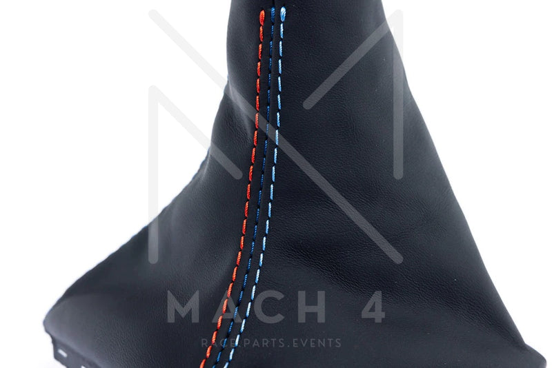 Laden Sie das Bild in Galerie -Viewer, BMW Original M2 G87 Schaltknopf Leder mit Abdeckung Schaltsack mit M-Naht / 6-Gang für BMW M2 G87 - 25117885209