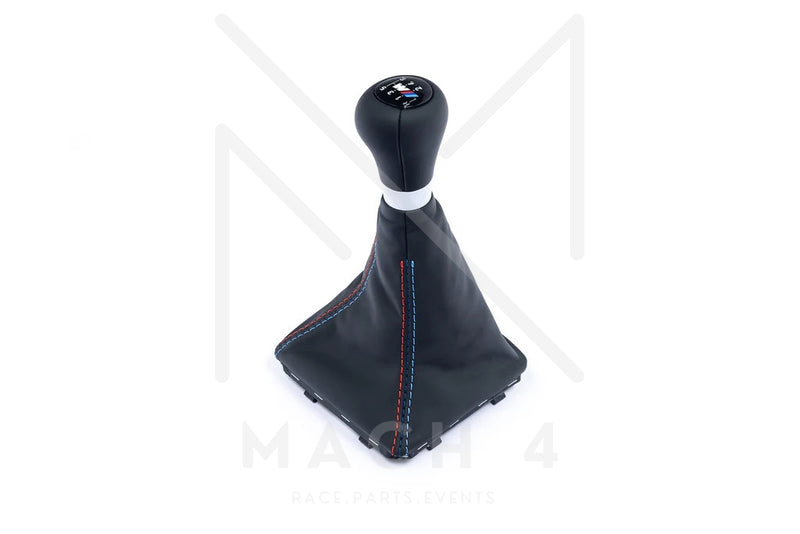 Laden Sie das Bild in Galerie -Viewer, BMW Original M2 G87 Schaltknopf Leder mit Abdeckung Schaltsack mit M-Naht / 6-Gang für BMW M3 G80 / M4 G82 - 25117885209