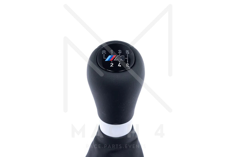 Laden Sie das Bild in Galerie -Viewer, BMW Original M2 G87 Schaltknopf Leder mit Abdeckung Schaltsack mit M-Naht / 6-Gang für BMW M3 G80 / M4 G82 - 25117885209