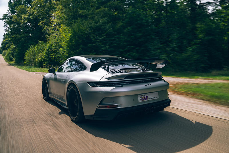Laden Sie das Bild in Galerie -Viewer, KW Gewindefahrwerk V5 Clubsport inkl. Stützlager für Porsche 992 GT3 - 3090171096/3090171093