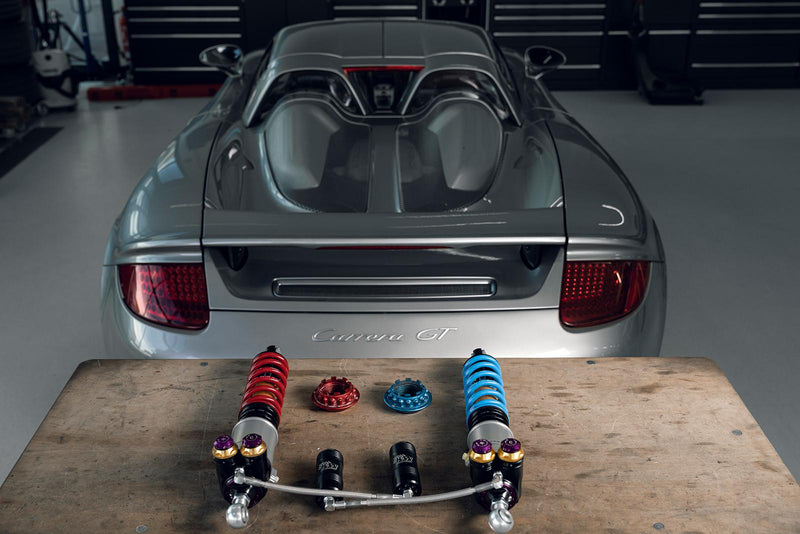 Laden Sie das Bild in Galerie -Viewer, KW Gewindefahrwerk V5 für Porsche Carrera GT 980 - 30971027/30971427