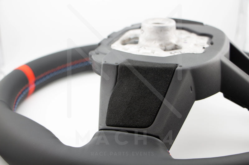 Laden Sie das Bild in Galerie -Viewer, BMW M Alcantara Lenkrad Handschalter Abdeckung Set / Steering Wheel Alcantara Rear Cover Set für BMW M3 G80 & M4 G82/G83 - 32305A29D29