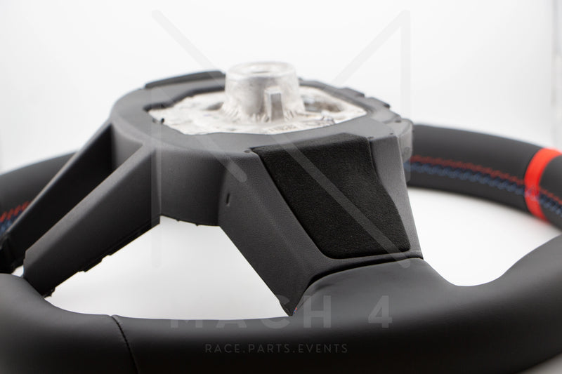Laden Sie das Bild in Galerie -Viewer, BMW M Alcantara Lenkrad Handschalter Abdeckung Set / Steering Wheel Alcantara Rear Cover Set für BMW M3 G80 & M4 G82/G83 - 32305A29D29