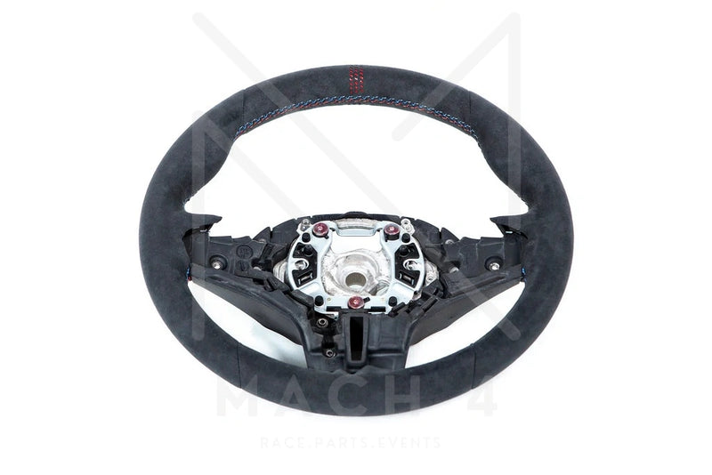 Laden Sie das Bild in Galerie -Viewer, BMW M5 CS Alcantara Lenkrad Kranz - BMW M5 F90 / M8 F91/F92/F93 F9x / 5er G3x / 8er - 32309503439