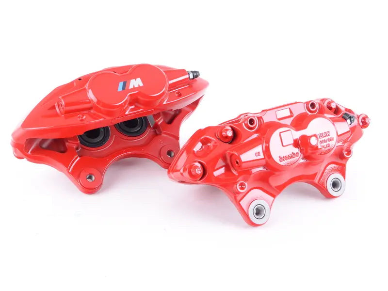 Laden Sie das Bild in Galerie -Viewer, BMW M Performance Nachrüstsatz Sportbremse 18" rot für BMW 3er/4er F30/F31/F33/F36 - 34112450468 / 34112450469 / 34112450470
