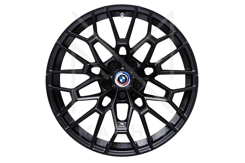 Laden Sie das Bild in Galerie -Viewer, BMW 827 M Felge BMW M4 CSL G82 schwarz matt 20 Zoll Square Setup für BMW M3 G80 G81 / M4 G82 G83 - 36108093841