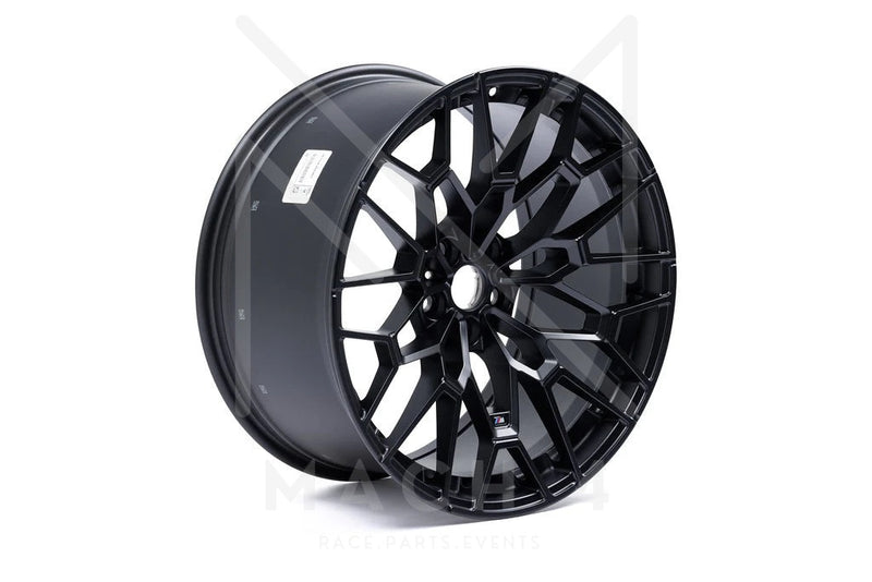 Laden Sie das Bild in Galerie -Viewer, BMW 827 M Felge BMW M4 CSL G82 schwarz matt in 19/20 Zoll für BMW M2 G87 / M3 G80 G81 / M4 G82 G83 - 36108093840/36108093841