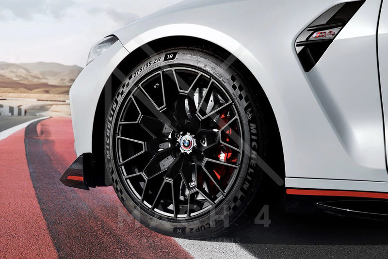 Laden Sie das Bild in Galerie -Viewer, BMW 827 M Felge BMW M4 CSL G82 schwarz matt 20 Zoll Square Setup für BMW M3 G80 G81 / M4 G82 G83 - 36108093841