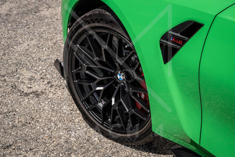 Laden Sie das Bild in Galerie -Viewer, BMW 827 M Felge BMW M4 CSL G82 schwarz matt 20 Zoll Square Setup für BMW M3 G80 G81 / M4 G82 G83 - 36108093841
