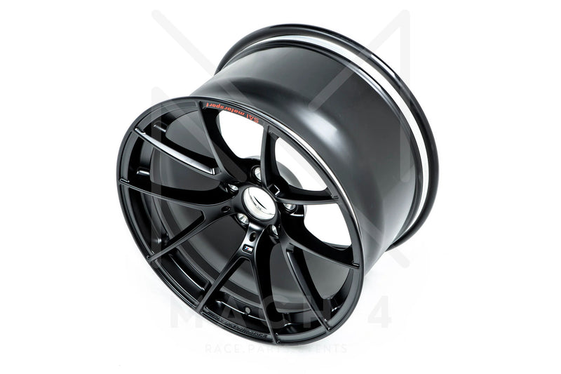 Laden Sie das Bild in Galerie -Viewer, BMW Motortsport GT4 Felge schwarz matt / rim black in 11x18 ET 30 für BMW M2 F87 / M2 Competition F87 / M2 CS F87 - 36108431617
