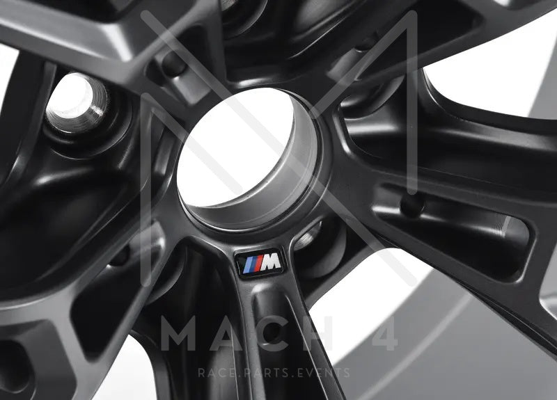 Laden Sie das Bild in Galerie -Viewer, BMW M Performance Styling 963 M Y-Speiche Felge frozen gunmetal grey in 19/20 Zoll für BMW M2 G87 - 36108746989 / 36108746990