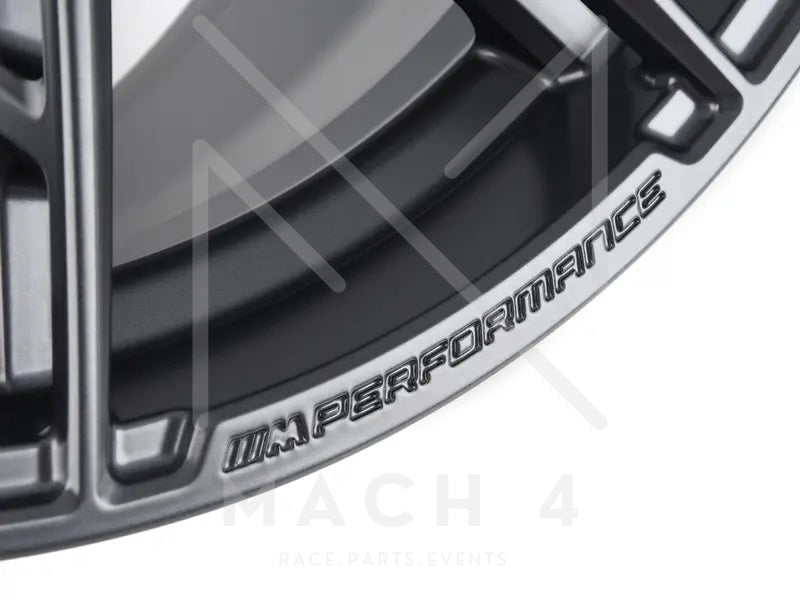 Laden Sie das Bild in Galerie -Viewer, BMW M Performance Styling 963 M Y-Speiche Felge frozen gunmetal grey in 19/20 Zoll für BMW M2 G87 - 36108746989 / 36108746990