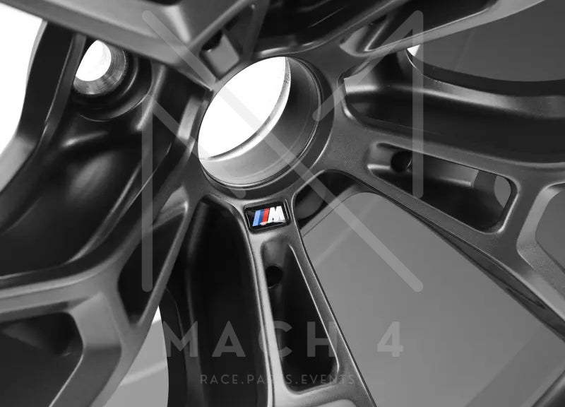 Laden Sie das Bild in Galerie -Viewer, BMW M Performance Styling 963 M Y-Speiche Felge frozen gunmetal grey in 19/20 Zoll für BMW M2 G87 - 36108746989 / 36108746990