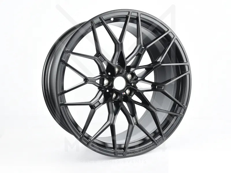 Laden Sie das Bild in Galerie -Viewer, BMW M Performance 1000M Kreuzspeiche Felge schwarz matt in 20/21 Zoll für BMW M2 G87 - 36109502045/36109502044