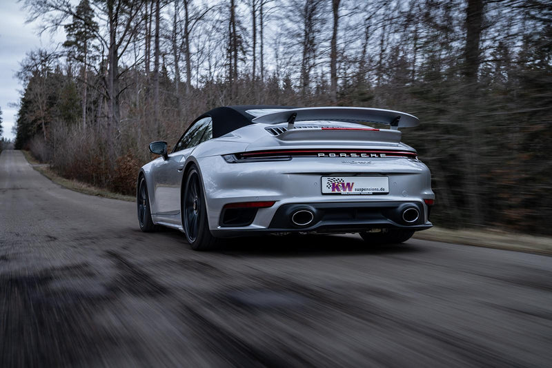 Laden Sie das Bild in Galerie -Viewer, KW Gewindefahrwerk V4 für Porsche 992 Turbo / Turbo S - 3A771090
