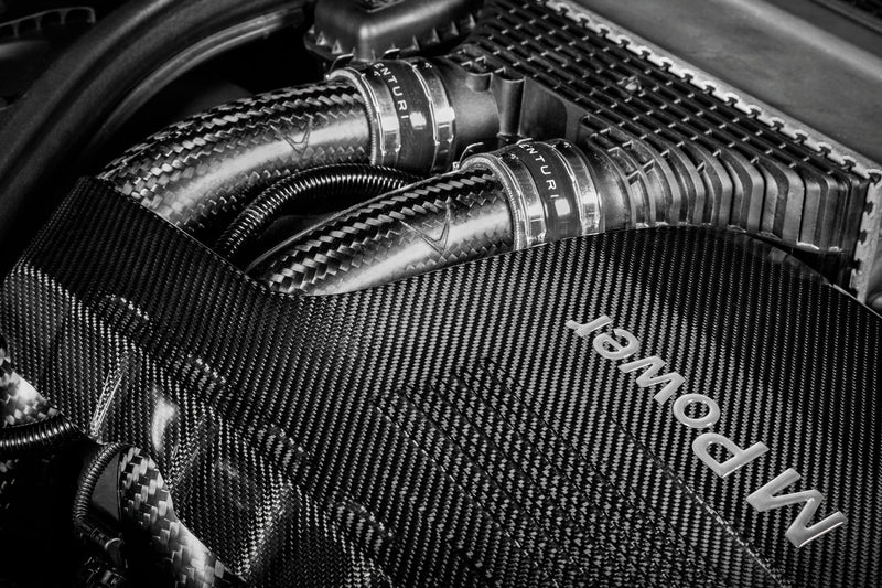 Laden Sie das Bild in Galerie -Viewer, Eventuri Carbon Chargepipes für BMW M2 Competition / M2 CS F87 S55 Motor
