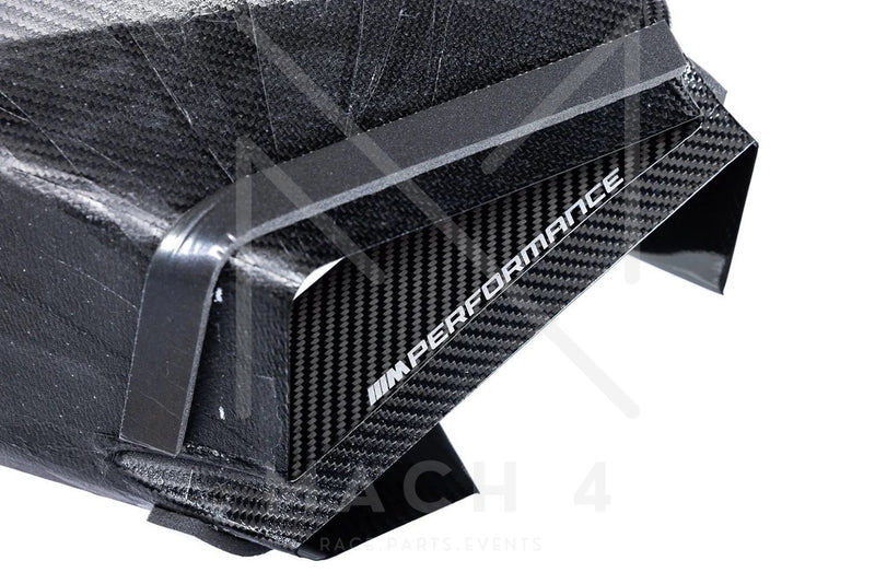 Laden Sie das Bild in Galerie -Viewer, BMW M Performance Lufteinlassblende Carbon rechts + links Set für BMW M2 G87 - 51115A44F42 / 51115A44F43