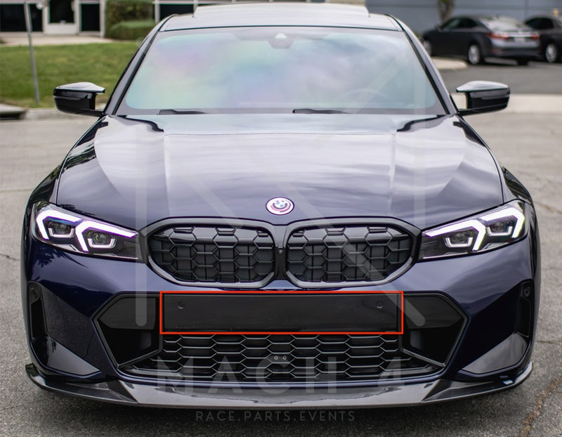 Laden Sie das Bild in Galerie -Viewer, BMW Original Blende Mitte schwarz glanz für BMW 3er / M340i LCI G20/G21 - 51115A63969