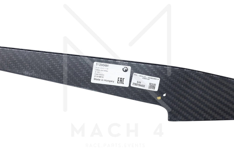 Laden Sie das Bild in Galerie -Viewer, BMW M Performance Heckaufsatz Carbon rechts + links Set für BMW M2 G87 - 51125A66161 / 51125A66162