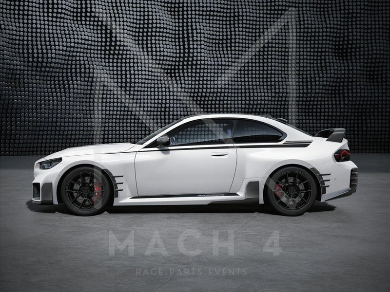 Laden Sie das Bild in Galerie -Viewer, BMW M Performance Zierblende Carbon Seitenwand vorne Set für BMW M2 G87 - 51135A649E3 / 51135A649E4