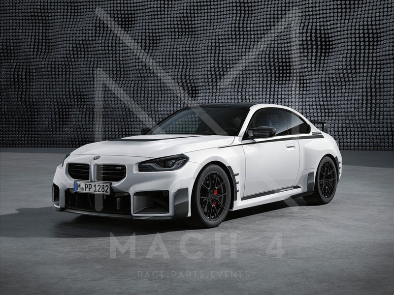 Laden Sie das Bild in Galerie -Viewer, BMW M Performance Zierblende Carbon Seitenwand vorne Set für BMW M2 G87 - 51135A649E3 / 51135A649E4