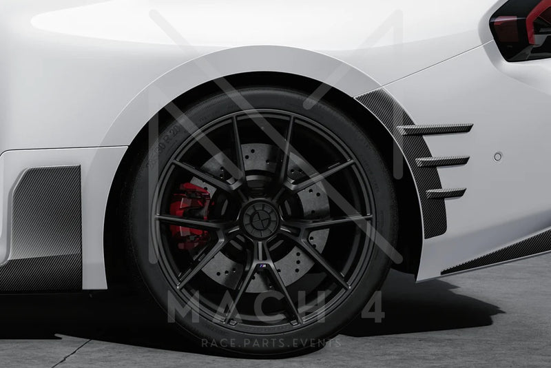 Laden Sie das Bild in Galerie -Viewer, BMW M Performance Zierblende Carbon Seitenwand hinten Set für BMW M2 G87 - 51135A64A11 / 51135A64A12