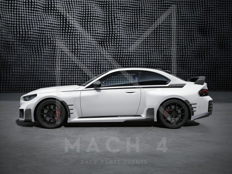 Laden Sie das Bild in Galerie -Viewer, BMW M Performance Zierblende Carbon Seitenwand hinten Set für BMW M2 G87 - 51135A64A11 / 51135A64A12