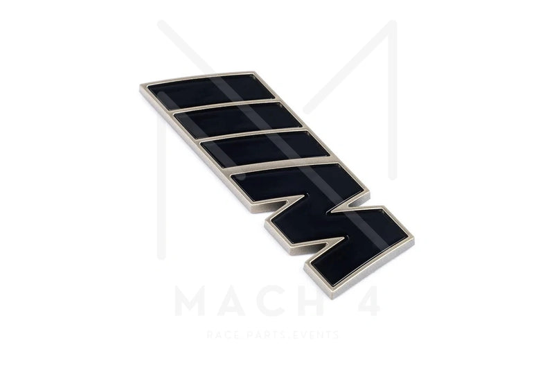 Laden Sie das Bild in Galerie -Viewer, BMW M Badge Emblem black/gold für BMW Modelle - 51145A3F9B3