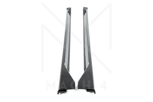 BMW M Performance Schwellereinsatz / Seitenschweller Carbon für BMW M3 G80 / M3 Touring G81 - 51192473040 / 51192473041