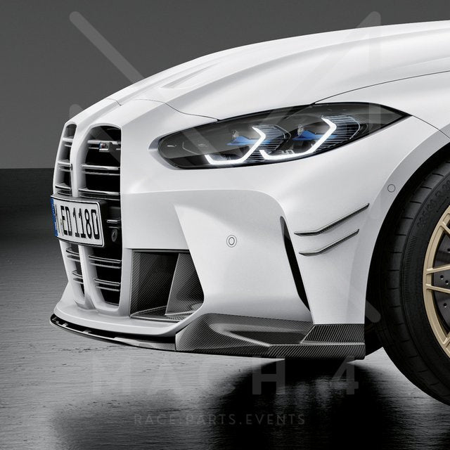 Laden Sie das Bild in Galerie -Viewer, BMW M Performance Frontaufsatz Carbon / Frontlippe für BMW M3 G80 / M3 Touring G81 - 51192475168
