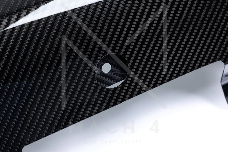 Laden Sie das Bild in Galerie -Viewer, BMW M Performance Schwelleraufsatz Flaps Carbon Seite Set für BMW M2 G87 - 51195A44DE2 / 51195A44DE7