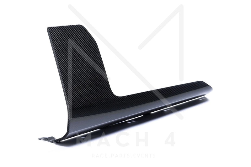 Laden Sie das Bild in Galerie -Viewer, BMW M Performance Schwelleraufsatz Flaps Carbon Seite Set für BMW M2 G87 - 51195A44DE2 / 51195A44DE7