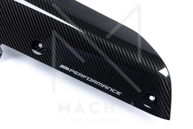 Laden Sie das Bild in Galerie -Viewer, BMW M Performance Schwelleraufsatz Flaps Carbon Seite Set für BMW M2 G87 - 51195A44DE2 / 51195A44DE7