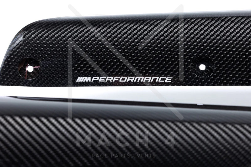 Laden Sie das Bild in Galerie -Viewer, BMW M Performance Schwelleraufsatz Flaps Carbon Seite Set für BMW M2 G87 - 51195A44DE2 / 51195A44DE7