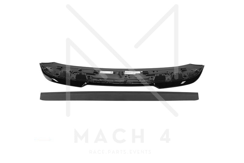 Laden Sie das Bild in Galerie -Viewer, BMW M Performance Heckspoiler + Heckfinnen schwarz glanz / Rear spoiler + Rear fins Set für BMW M3 Touring G81 - 51622473006/51195A56BD5