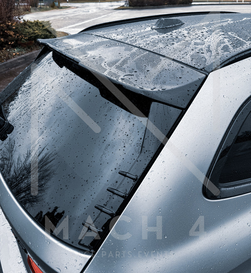 Laden Sie das Bild in Galerie -Viewer, BMW M Performance Heckspoiler + Heckfinnen schwarz glanz / Rear spoiler + Rear fins Set für BMW M3 Touring G81 - 51622473006/51195A56BD5