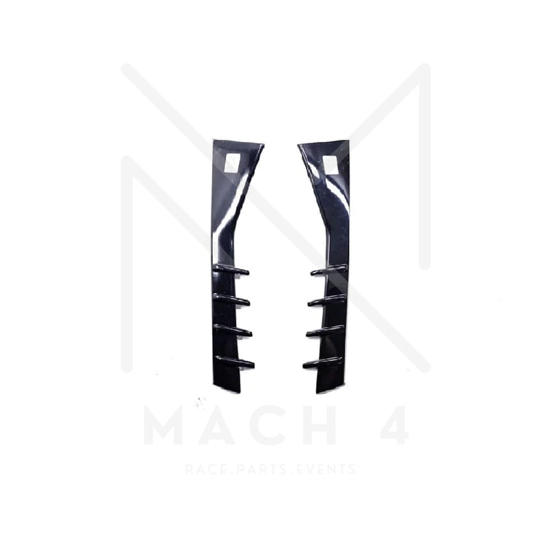 Laden Sie das Bild in Galerie -Viewer, BMW M Performance Heckspoiler + Heckfinnen schwarz glanz / Rear spoiler + Rear fins Set für BMW M3 Touring G81 - 51622473006/51195A56BD5