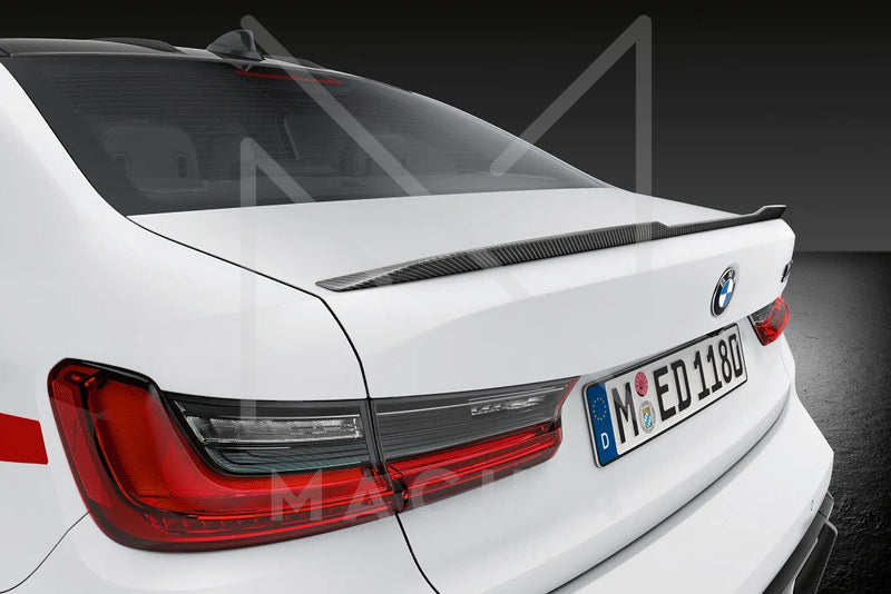 Laden Sie das Bild in Galerie -Viewer, BMW M Original M3 G80 Carbon Heckspoiler / Trunk Spoiler für BMW M3 G80 - 51628086380